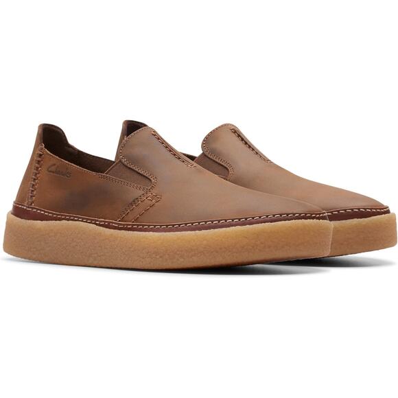 NWT Clarks Men's Oakpark Step Loafer Beeswax Leather 7